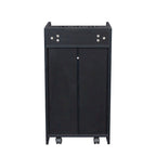 Meuble de rangement verrouillable pour salon de beauté