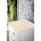 Meuble bas 15 po avec tiroirs, blanc brillant