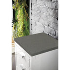 Meuble bas 15 po avec tiroirs, blanc brillant