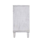 Meuble d'appoint 4 portes en bois, buffet de salle à manger – N/A