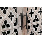 Meuble antique à quatre portes creuses de style campagnard américain