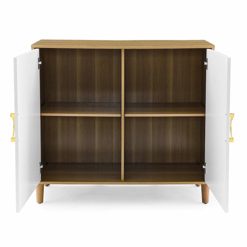 Armoire de rangement moderne et confortable avec étagères réglables