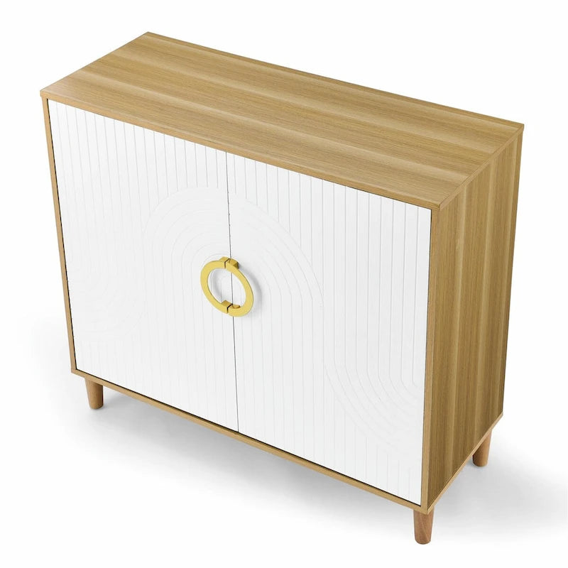 Armoire de rangement moderne et confortable avec étagères réglables