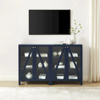 Lot de 2 armoires de rangement multimédia