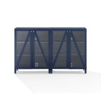 Lot de 2 armoires de rangement multimédia