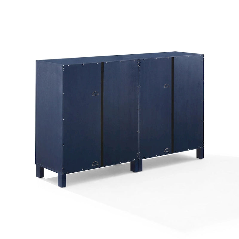 Lot de 2 armoires de rangement multimédia