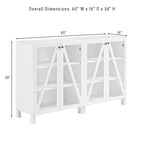 Lot de 2 armoires de rangement multimédia