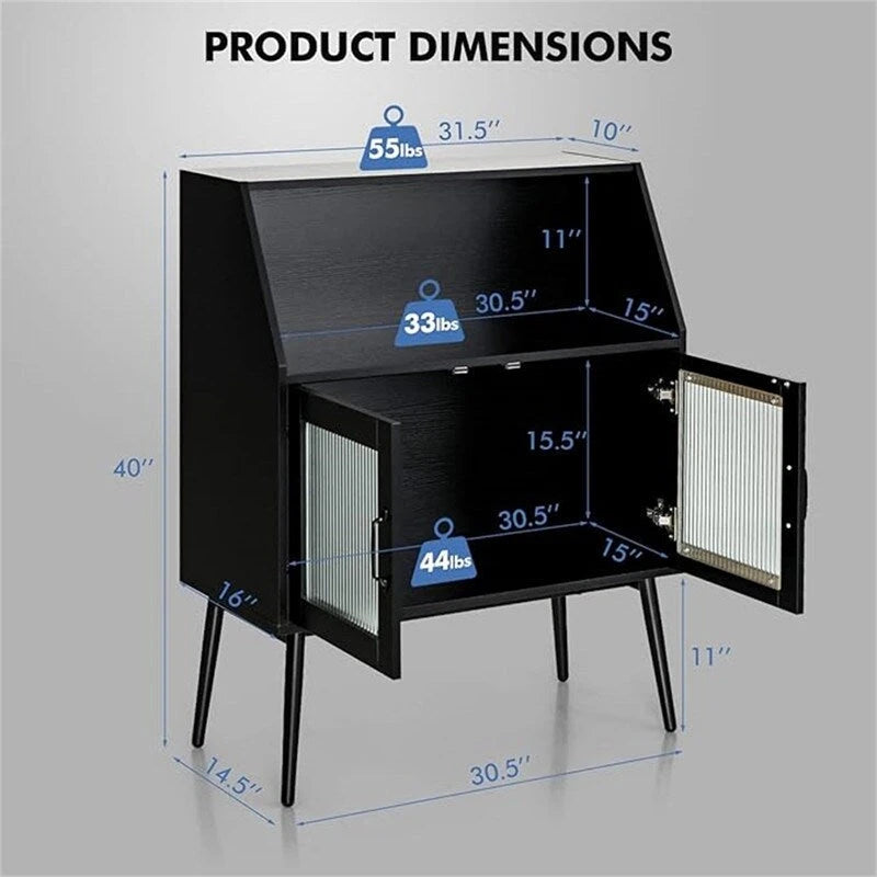 Bahut de rangement - 16P x 31.5L x 40H