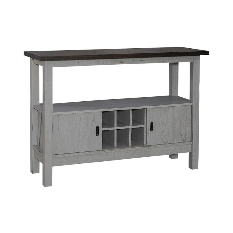 Serveur charbon gris fumé