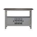 Serveur charbon gris fumé