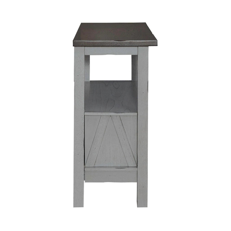 Serveur charbon gris fumé