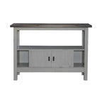 Serveur charbon gris fumé
