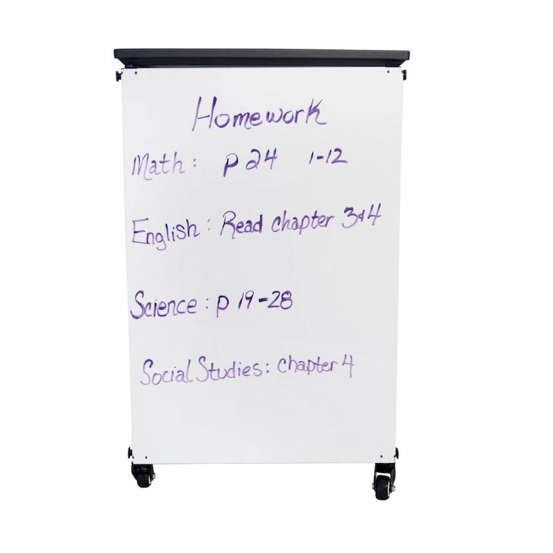 Meuble de rangement modulaire pour classe - Meuble simple avec 3 grands bacs
