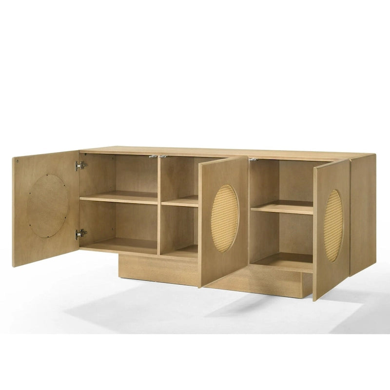 Buffet en chêne blanc moderne