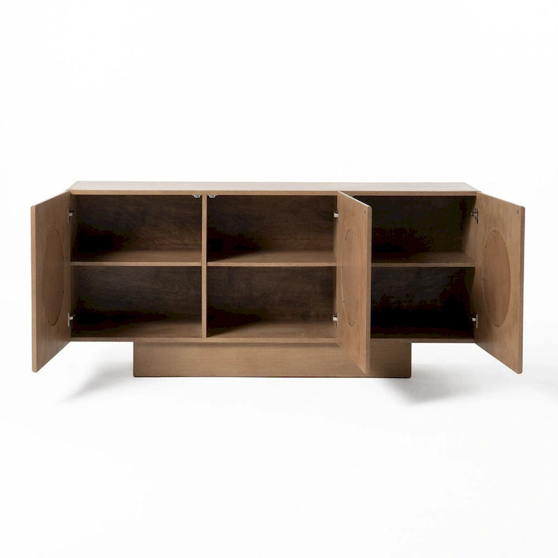 Buffet en chêne blanc moderne