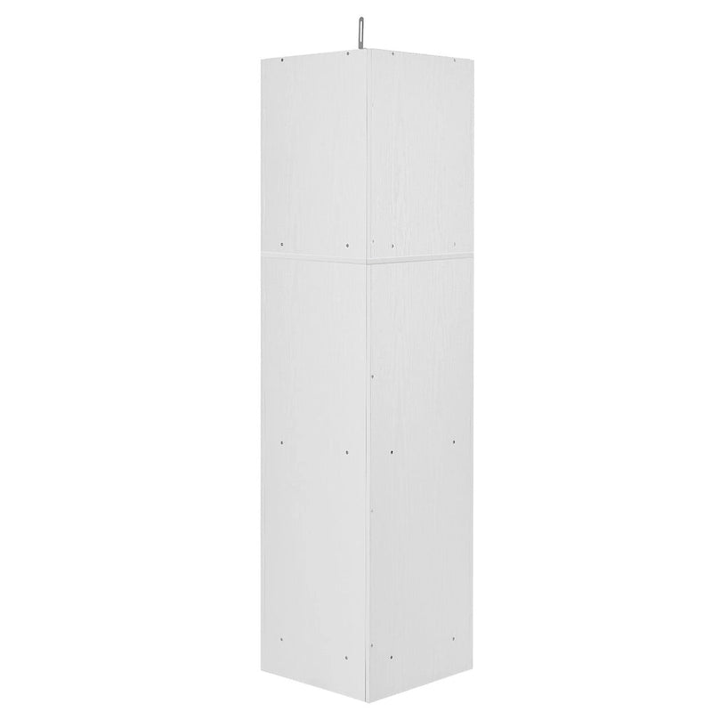 Meuble tour autoportant en bois à 5 niveaux, meuble de rangement haut pour salle de bain