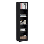 Bibliothèque à 5 étagères, design fin